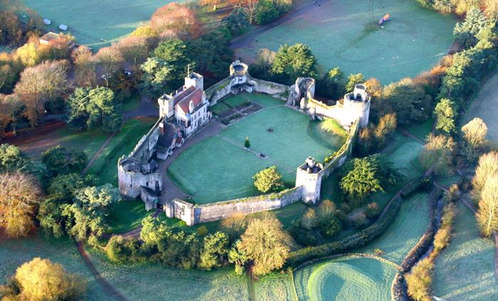 Bailey Balloons over Caldicot Castle